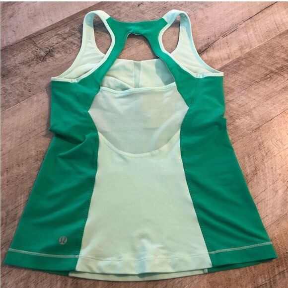 Lululemon Run Pace Mint Green Racerback Tank Top - Picture 5 of 11